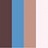Тени для век `SHU` VELVET MOON четырехцветные тон 154 нюдово-синий