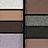 Палетка теней для век `I HEART REVOLUTION` MINI CHOCOLATE тон black pearl