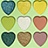 Палетка теней для век `I HEART REVOLUTION` HEART BREAKERS тон flourish