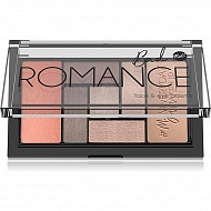 Палетка для макияжа лица и глаз `BELL` BAD ROMANCE FACE & EYE PALETTE тон 01 (хайлайтер, румяна, скульптор и тени для век)