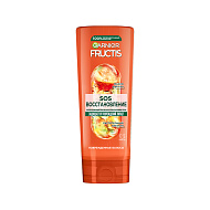 Бальзам-ополаскиватель для волос `GARNIER` `FRUCTIS` SOS ВОССТАНОВЛЕНИЕ укрепляющий (для секущихся и повреж. волос) 200 мл