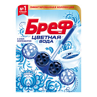 Подвеска для унитаза `БРЕФ` COLOR AKTIV с хлор-компонентом 50 г