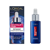 Сыворотка для лица `LOREAL` `REVITALIFT` ночная с ретинолом (от глубоких морщин) 30 мл