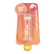 Бальзам для губ `EAT MY` Сочный персик-личи SPF 30 4,8 г