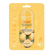 Маска для лица `JIGOTT` с витаминами (для сияния кожи) 27 мл
