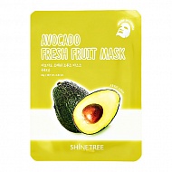 Маска для лица `SHINETREE` FRESH FRUIT с экстрактом авокадо 23 г