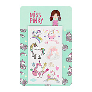 Татуировки переводные `MISS PINKY` `FAVS` 9,5x5,7