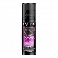 Спрей для волос тонирующий `SYOSS` ROOT RETOUCHER тон черный