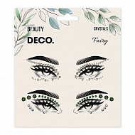 Кристаллы для лица и тела `DECO.` FLORAL by Miami tattoos (Fairy)