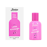 Парфюмерная вода `BESTIES` KISS4YOU love enough (жен.) 25 мл