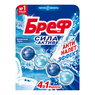 Подвеска для унитаза `БРЕФ` СИЛА-АКТИВ Океанский бриз 50 г