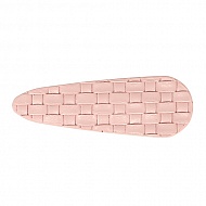 Заколка `LADY PINK` LEATHER material