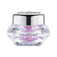 Тени-топер для век `ESSENCE` MULTICHROME FLAKES c глиттером тон 02 Cosmic feelings