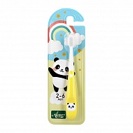 Щетка зубная для детей `ACECO` Panda Yellow