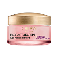 Крем для лица `LOREAL` ВОЗРАСТ ЭКСПЕРТ для сияния кожи против морщин (с пептидами и экстрактом пиона) 50 мл