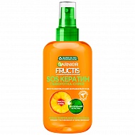 Сыворотка-спрей `GARNIER` `FRUCTIS` SOS КЕРАТИН восстанавливающий несмываемый уход 200