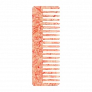 Гребень для волос `LADY PINK` из ацетата 12,8 х 6 см