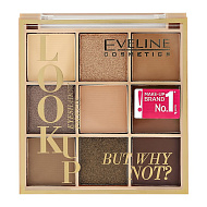 Палетка теней для век `EVELINE` LOOK UP тон let`s try