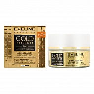 Крем-лифтинг для лица `EVELINE` GOLD PEPTIDES антивозрастной 60+ (против морщин) 50 мл