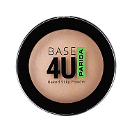 Пудра для лица `PARISA` BASE 4U запеченая тон 06