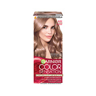 Краска для волос `GARNIER` `COLOR SENSATION` тон 8.12 (Розовый перламутр)