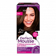 Краска-мусс для волос `PERFECT MOUSSE` тон 400 (холодный эспрессо) 35 мл