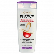 Шампунь для волос `LOREAL` `ELSEVE` ЭКСТРЕМАЛЬНОЕ ВОССТАНОВЛЕНИЕ реанимирующий (для очень поврежденных волос) 250 мл