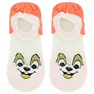 Подследники женские `SOCKS` капрон Sweet bunny розовые р-р единый