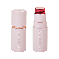 Румяна для лица `REVOLUTION` SILK BLUSH в стике тон Sunkissed apricot