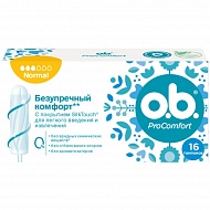 Тампоны `O.B.` PRO COMFORT Normal 16 шт