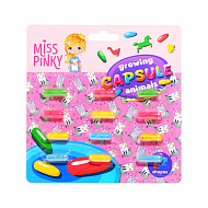 Растущие животные в капсуле `MISS PINKY` `FAVS` 12 шт.