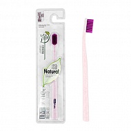 Щетка зубная `LMK ANE+` NATURAL мягкая pink