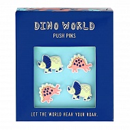 Набор кнопок `FUN` DINASOUR Color Box 4 шт