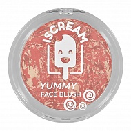 Румяна для лица `ISCREAM` YUMMY тон 01 berry smoothie