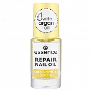 Масло для ногтей и кутикулы `ESSENCE` NAILS & CUTICLES NOURISHER repair nail oil восстанавливающее питательное 8 мл