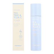 Тонер для лица `TONYMOLY` TEA TREE & YUJA C очищающий 150 мл