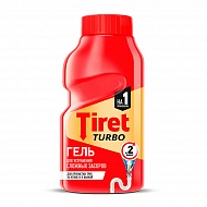 Средство для устранения засоров `TIRET` TURBO для канализационных труб 200 мл