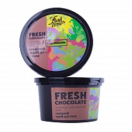 Скраб для тела `L`COSMETICS` `FRESH TIME` сахарный Шоколад и марокканская мята 250 мл