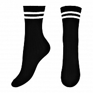 Носки `SOCKS` черные с полоской