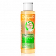 Тоник для лица `EVELINE` FACEMED+ 3 в 1 отшелушивающий, придающий сияние (с 5% гликолевой кислоты) 110 мл