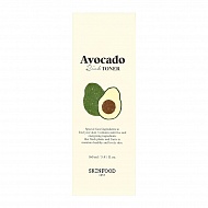 Тонер для лица `SKINFOOD` AVOCADO RICH с экстрактом авокадо (питательный) 160 мл