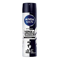 Део-спрей муж. `NIVEA` `MEN` ЧЕРНОЕ И БЕЛОЕ Невидимый Original 150 мл