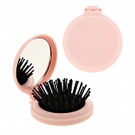 Расческа для волос с зеркалом `LADY PINK` `FAVS`