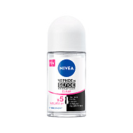 Део-ролл жен. `NIVEA` ЧЕРНОЕ И БЕЛОЕ Невидимый Clear (антиперспирант) 50 мл
