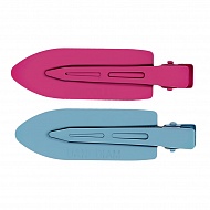Набор заколок зажимов `LADY PINK` TRENDY COLORS plastic 2 шт
