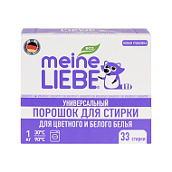 Концентрированный стиральный порошок `MEINE LIEBE` универсальный 1000 г