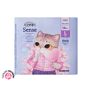 Прокладки гигиенические `SECRETDAY` дышащие хлопковые 14 шт