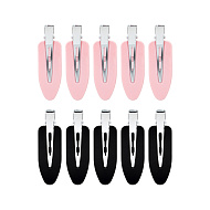 Зажимы для волос `LADY PINK` `BASIC` PROFESSIONAL 10 шт