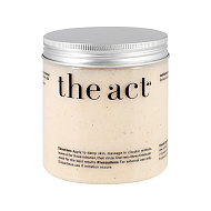 Скраб для тела `THE ACT` соляной с кокосом 300 г