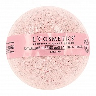 Бурлящий шар для ванны `L`COSMETICS` с пеной Бабл Гам 120 г